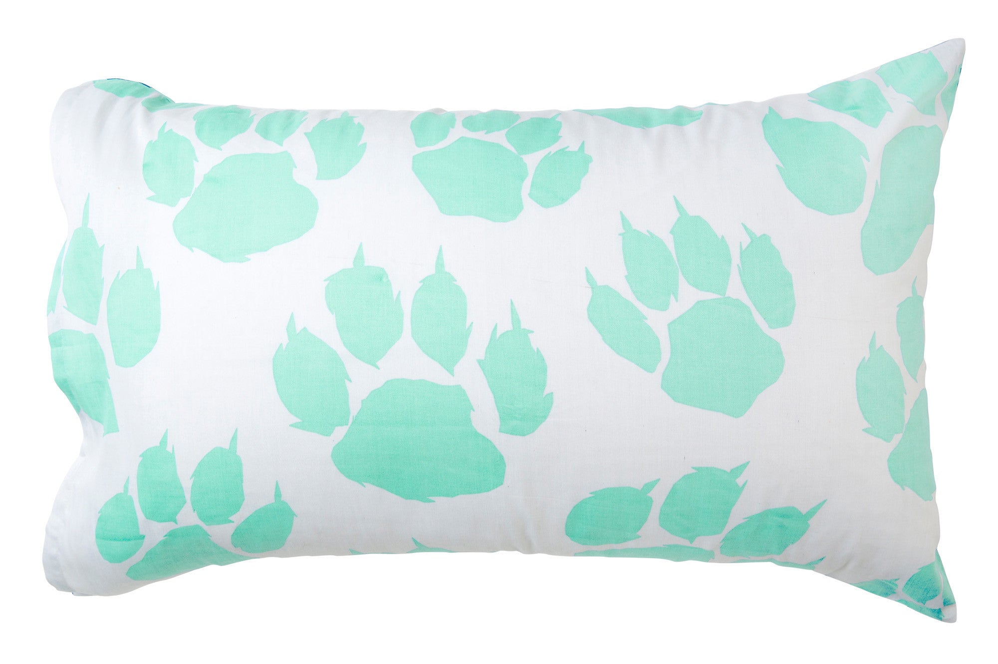 Mint Paw Pillowcase