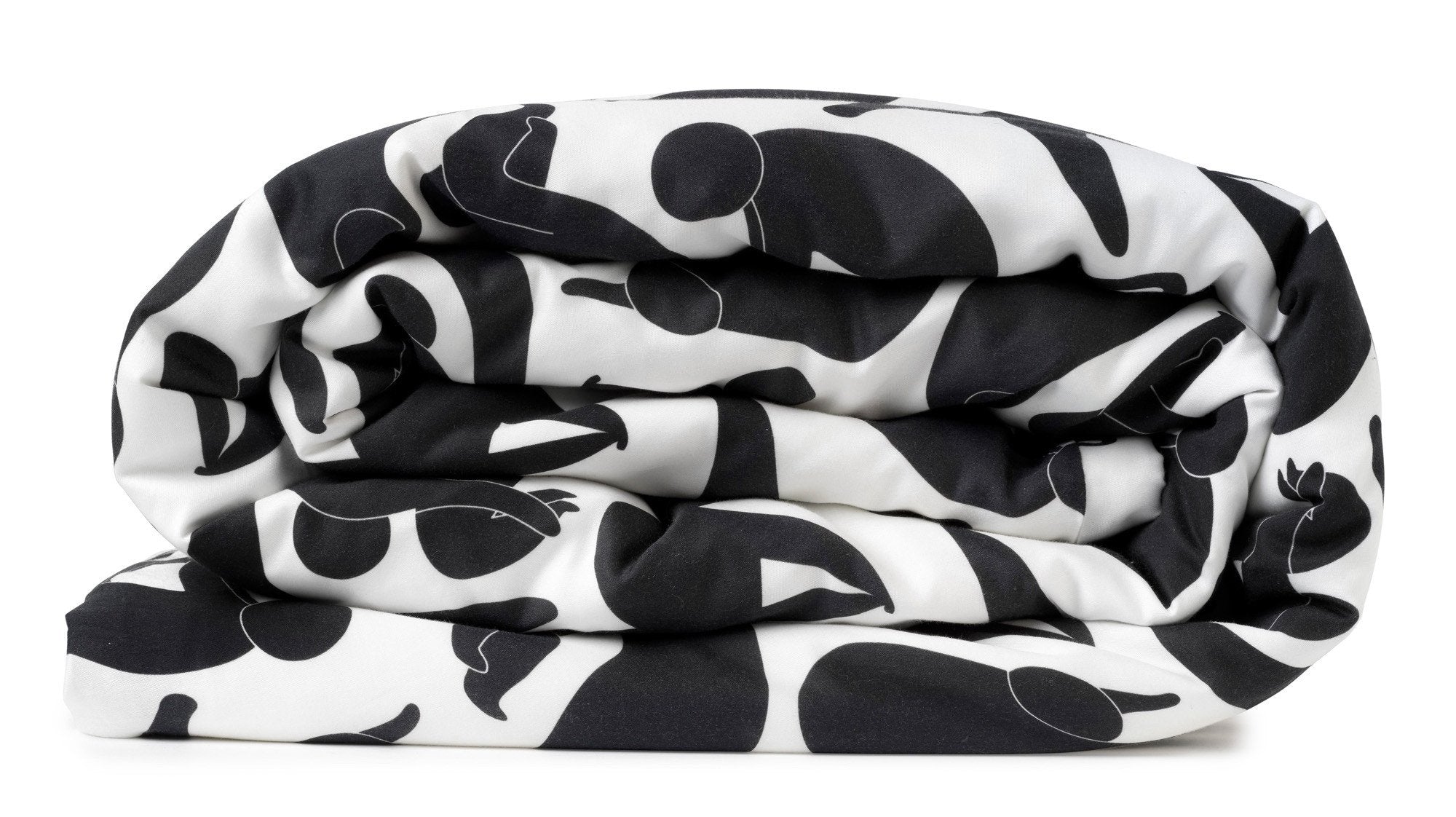 Down Face Dog Quilt Cover