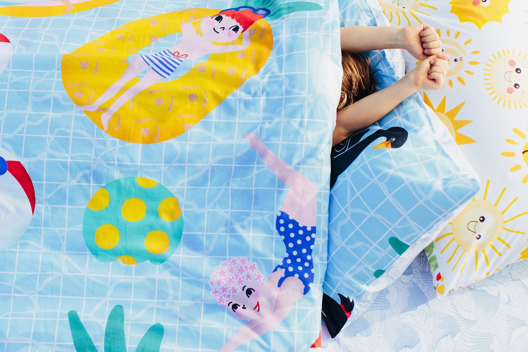 Pool Party Quilt Cover